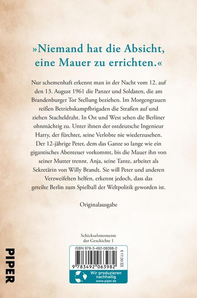 Produktbild: Die gespaltene Stadt