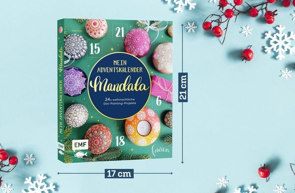 Produktbild: Mein Adventskalender-Buch: Mandala
