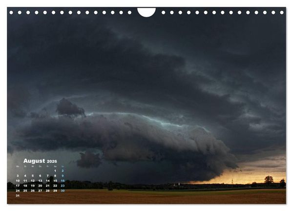 Produktbild: Wolkentr&auml;ume - Traumwolken (Wandkalender 2026 DIN A4 quer), CALVENDO Monatskalender