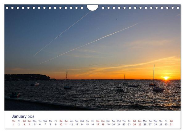 Produktbild: Arcachon Bay and the French Atlantic coast near Bordeaux (Wall Calendar 2026 DIN A4 landscape), CALVENDO 12 Month Wall Calendar