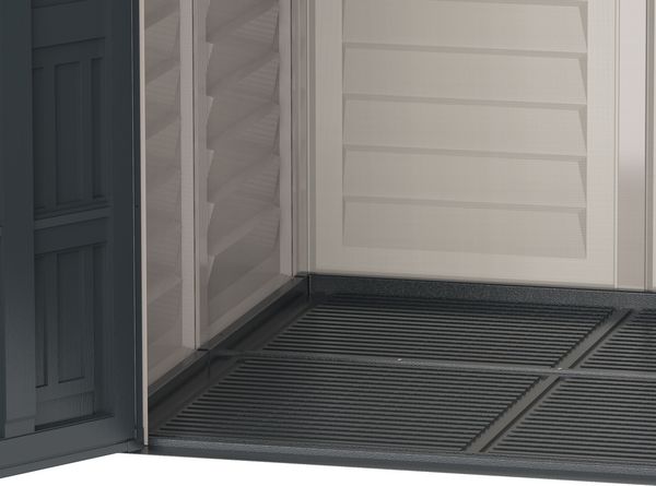 Produktbild: Kunststoff Ger&auml;tehaus 171x171 Gartenhaus Dreht&uuml;ren