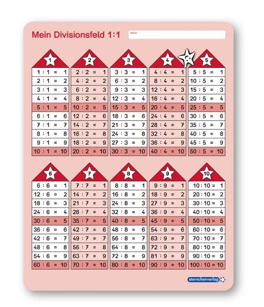 Produktbild: Mein Divisionsfeld mit Stift