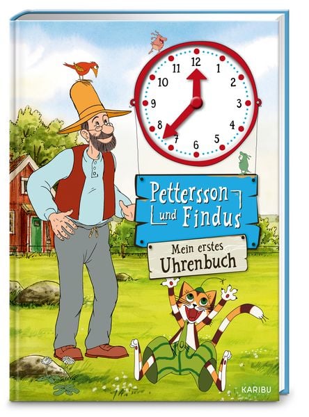 Produktbild: Pettersson und Findus: Mein erstes Uhrenbuch