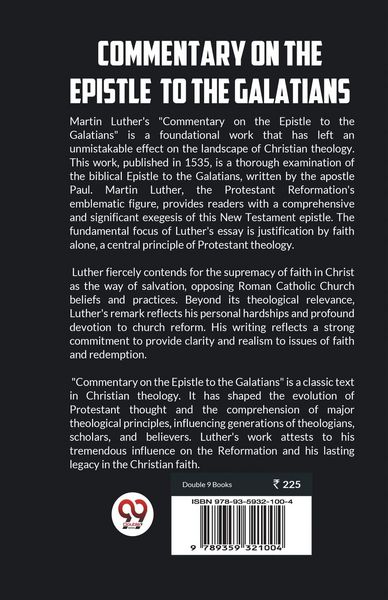 Produktbild: Commentary On The Epistle To The Galatians