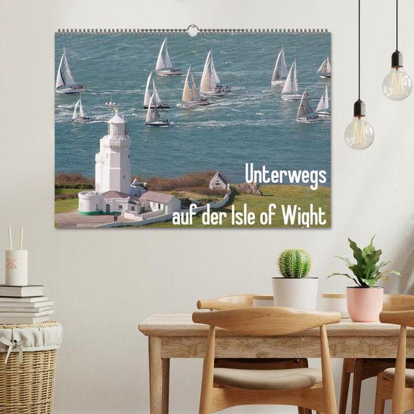 Produktbild: Unterwegs auf der Isle of Wight (Wandkalender 2026 DIN A2 quer), CALVENDO Monatskalender