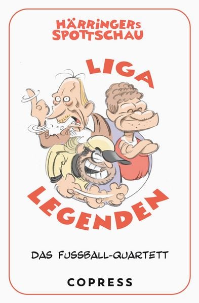 Produktbild: H&auml;rringers Spottschau Liga Legenden. Das Fu&szlig;ball-Quartett.