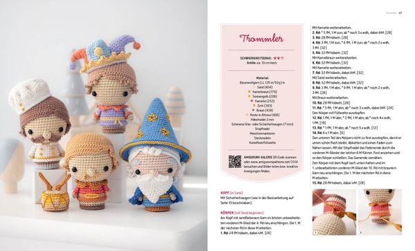 Mini Kingdom: Crochet 36 Tiny Amigurumi Royals! - Novytska, Olka