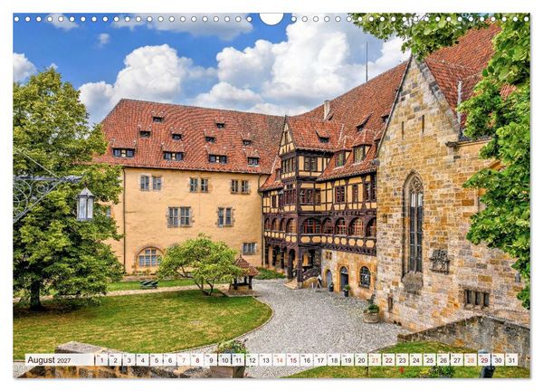 Produktbild: Coburg - Veste, Markt & mehr (Wandkalender 2027 DIN A3 quer), CALVENDO Monatskalender