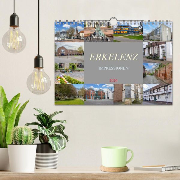 Produktbild: Erkelenz Impressionen (Wandkalender 2026 DIN A4 quer), CALVENDO Monatskalender
