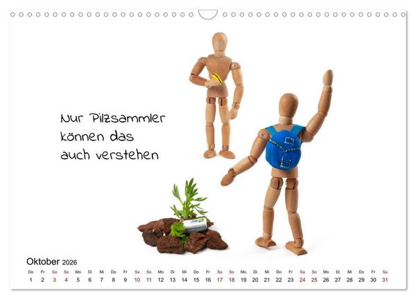 Produktbild: Ich Geocache jetzt (Wandkalender 2026 DIN A3 quer), CALVENDO Monatskalender
