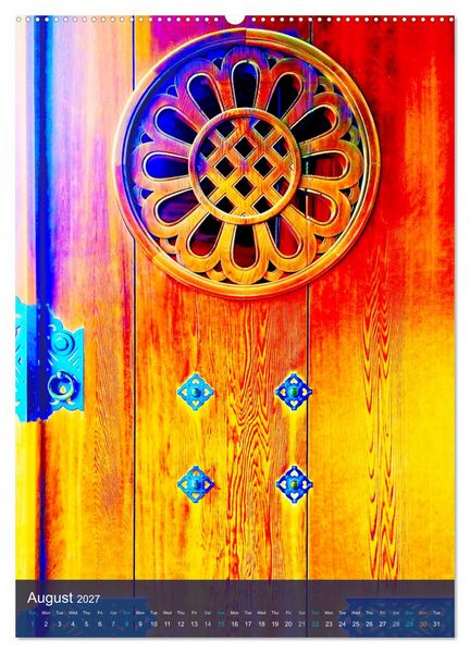 Produktbild: Global Doorways (Wall Calendar 2027 DIN A2 portrait), CALVENDO 12 Month Wall Calendar