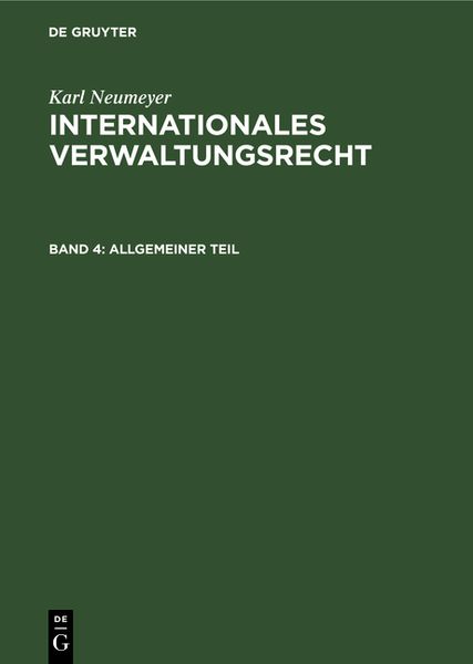 Produktbild: Allgemeiner Teil