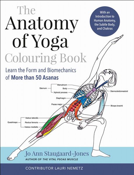 Produktbild: The Anatomy of Yoga Colouring Book