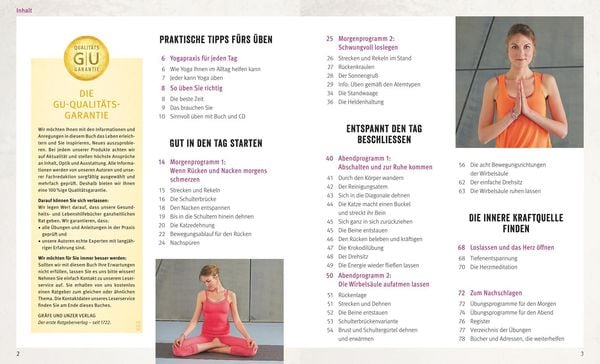 Produktbild: Yoga. Mehr Energie und Ruhe (mit CD)