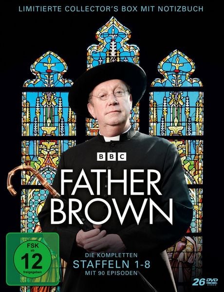 Produktbild: Father Brown - Die kompletten Staffeln 1-8. LTD. - Limitierte Collector's Edition mit Notizbuch