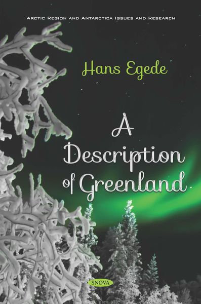 Produktbild: Description of Greenland