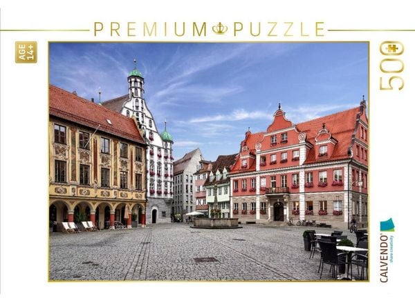 CALVENDO Puzzle Memmingen | 500 Teile Lege-Größe 48 × 36 cm Foto-Puzzle für Erwachsene