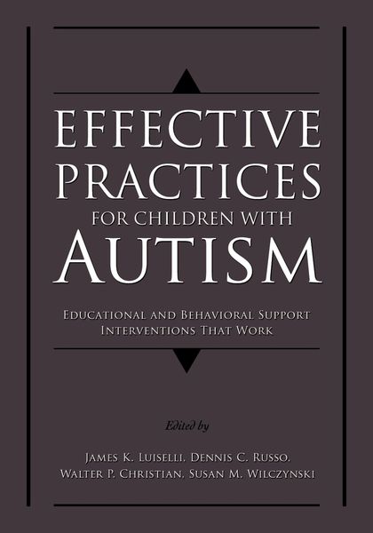 Produktbild: Effective Practices for Children with Autism