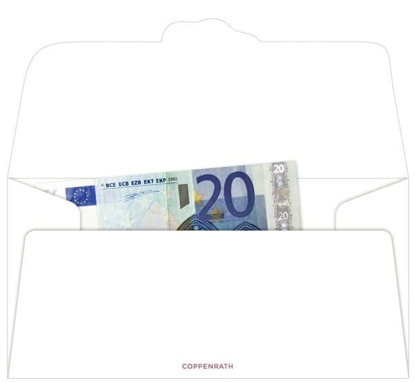 Produktbild: Kuvert f&uuml;r einen Geld- oder Gutschein