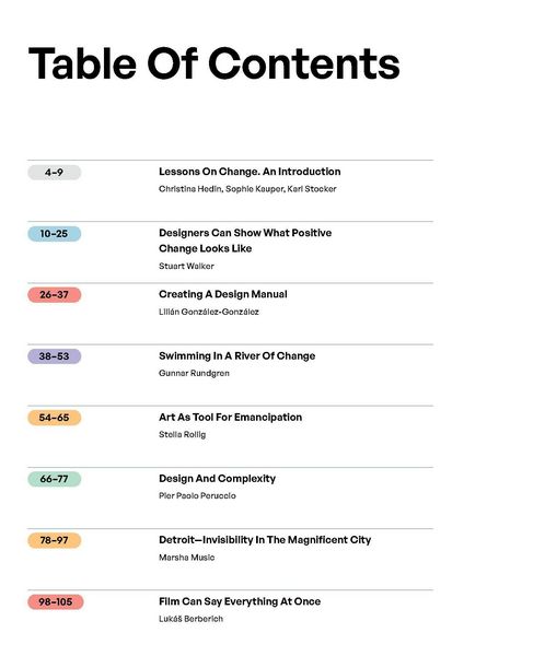 Produktbild: Lessons on Change