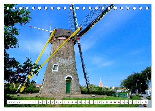 Produktbild: Walcheren 2026 (Tischkalender 2026 DIN A5 quer), CALVENDO Monatskalender