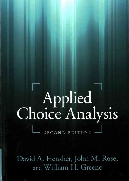 Produktbild: Applied Choice Analysis