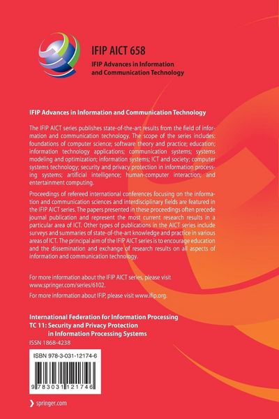 Produktbild: Human Aspects of Information Security and Assurance