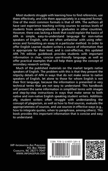 Produktbild: The Concise APA Handbook APA 7th Edition (hc)