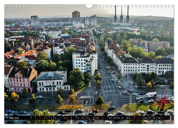 Produktbild: Hannover - Luftige Einblicke (Wandkalender 2026 DIN A3 quer), CALVENDO Monatskalender