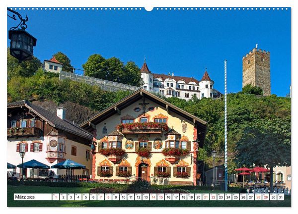 Produktbild: Oberbayerische L&uuml;ftlmalerei (hochwertiger Premium Wandkalender 2026 DIN A2 quer), Kunstdruck in Hochglanz