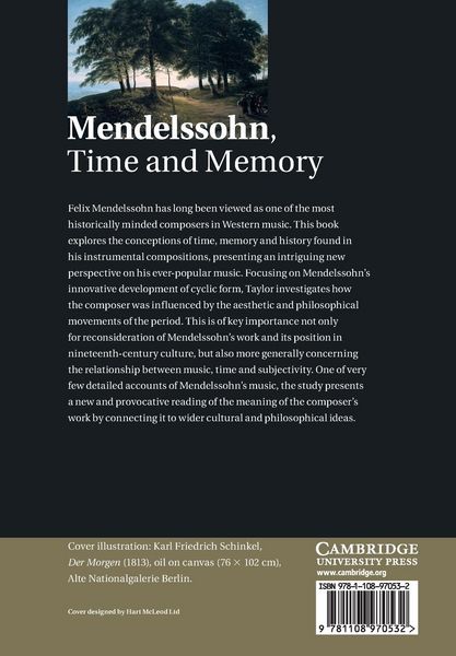 Produktbild: Mendelssohn, Time and Memory