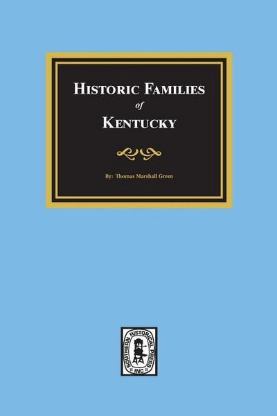 Produktbild: Historic Families of Kentucky