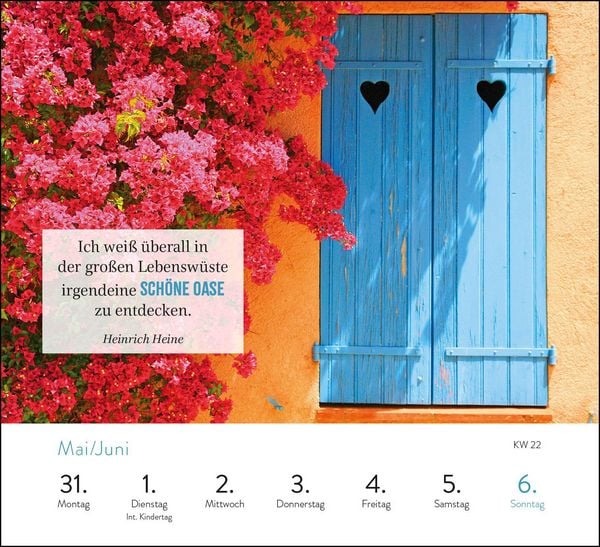 Produktbild: Wochenkalender 2027: Gl&uuml;cksmomente f&uuml;r jeden Tag