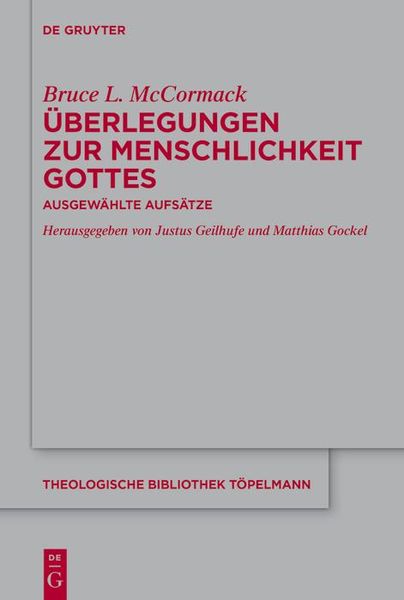Produktbild: &Uuml;berlegungen zur Menschlichkeit Gottes