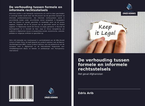 Produktbild: De verhouding tussen formele en informele rechtsstelsels