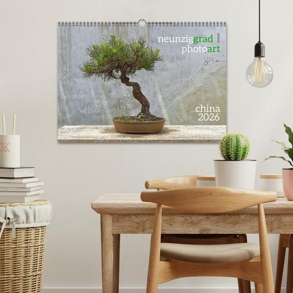 Produktbild: neunziggrad I photoart: china (Wandkalender 2026 DIN A3 quer), CALVENDO Monatskalender