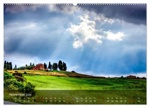Produktbild: Toskana - sp&uuml;r den Sommer (Wandkalender 2026 DIN A2 quer), CALVENDO Monatskalender