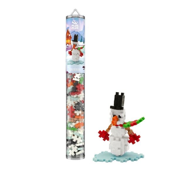 Produktbild: PLUS PLUS - 100 Kreativ Bausteine Schneemann