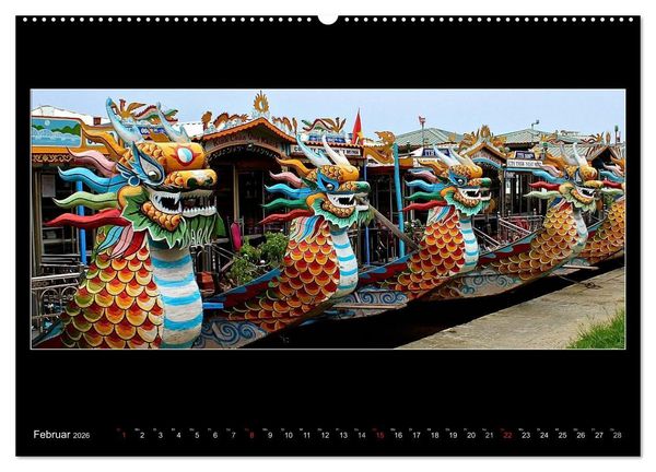 Produktbild: Vietnam &ndash; Land der Kontraste 2026 (Wandkalender 2026 DIN A2 quer), CALVENDO Monatskalender