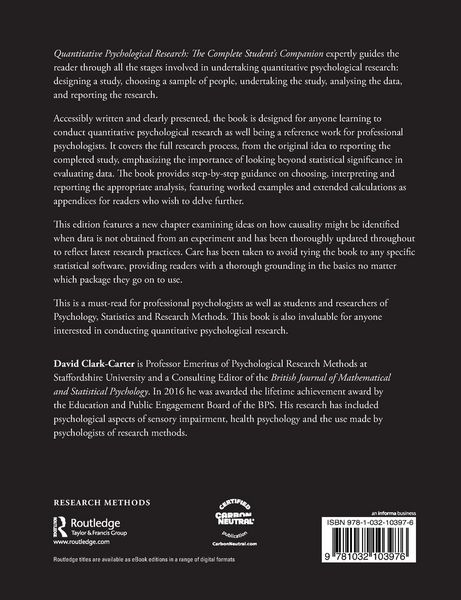 Produktbild: Quantitative Psychological Research