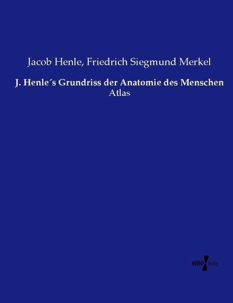 Produktbild: J. Henle&acute;s Grundriss der Anatomie des Menschen