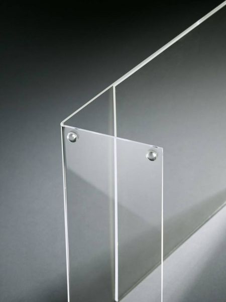 Produktbild: Sigel TA213 Tischaufsteller L-Form Verwendung f&uuml;r Papierformat: DIN A3 Glasklar 1 St.