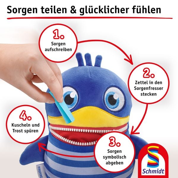 Produktbild: Schmidt 42660 - Sorgenfresser Boogie Woogies, PingPing, 22 cm, Pl&uuml;sch, Limited Edition