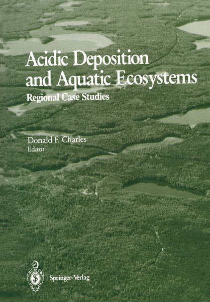 Produktbild: Acidic Deposition and Aquatic Ecosystems