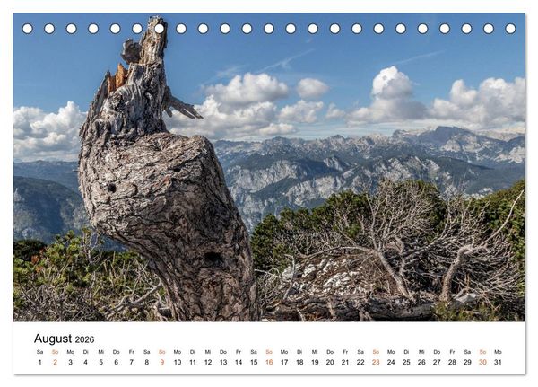 Produktbild: Oberkrain und Triglav-Nationalpark (Tischkalender 2026 DIN A5 quer), CALVENDO Monatskalender