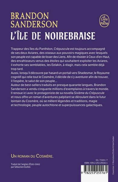 Produktbild: L'&icirc;le de Noirebraise : un roman du Cosm&egrave;re