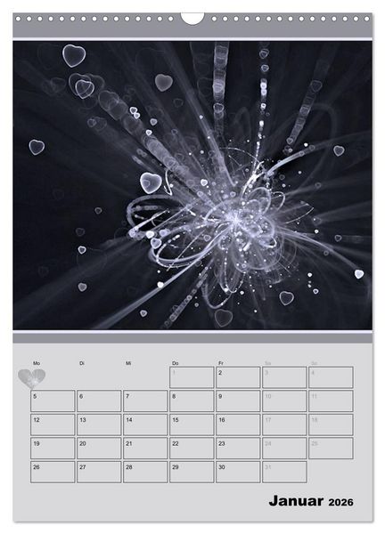 Produktbild: Ganz viel Herz (Wandkalender 2026 DIN A3 hoch), CALVENDO Monatskalender