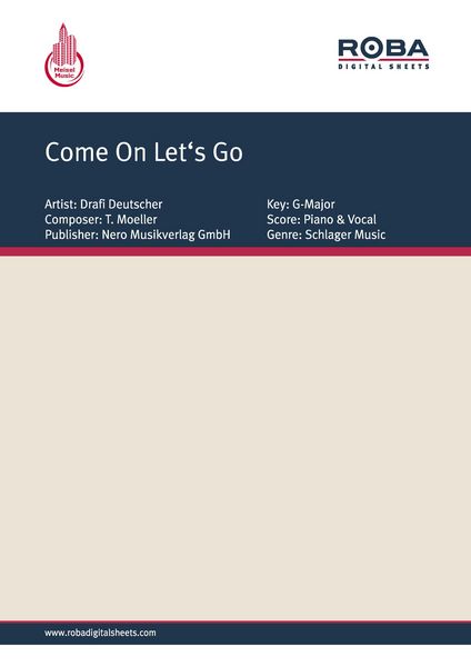 Produktbild: Come On Let's Go