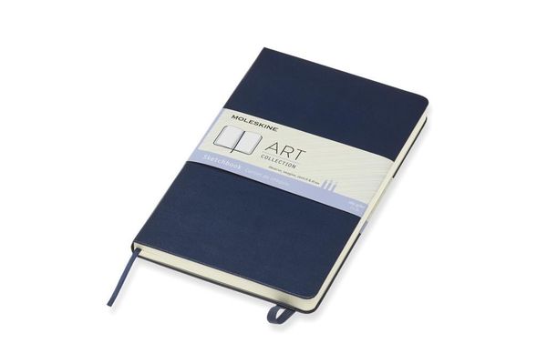 Produktbild: Moleskine Skizzenbuch, Large/A5, 165G-Papier, Hard Cover, Saphir