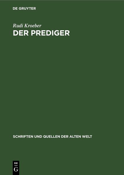 Produktbild: Der Prediger